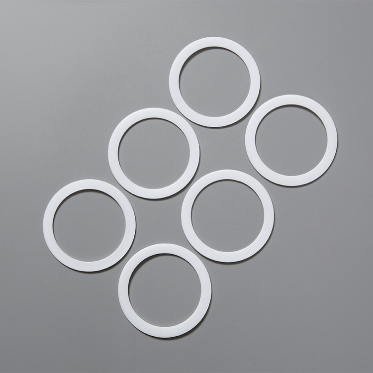 White PTFE Washer O PTFE Washer Tetrafluoro Washer Seals Round Washer